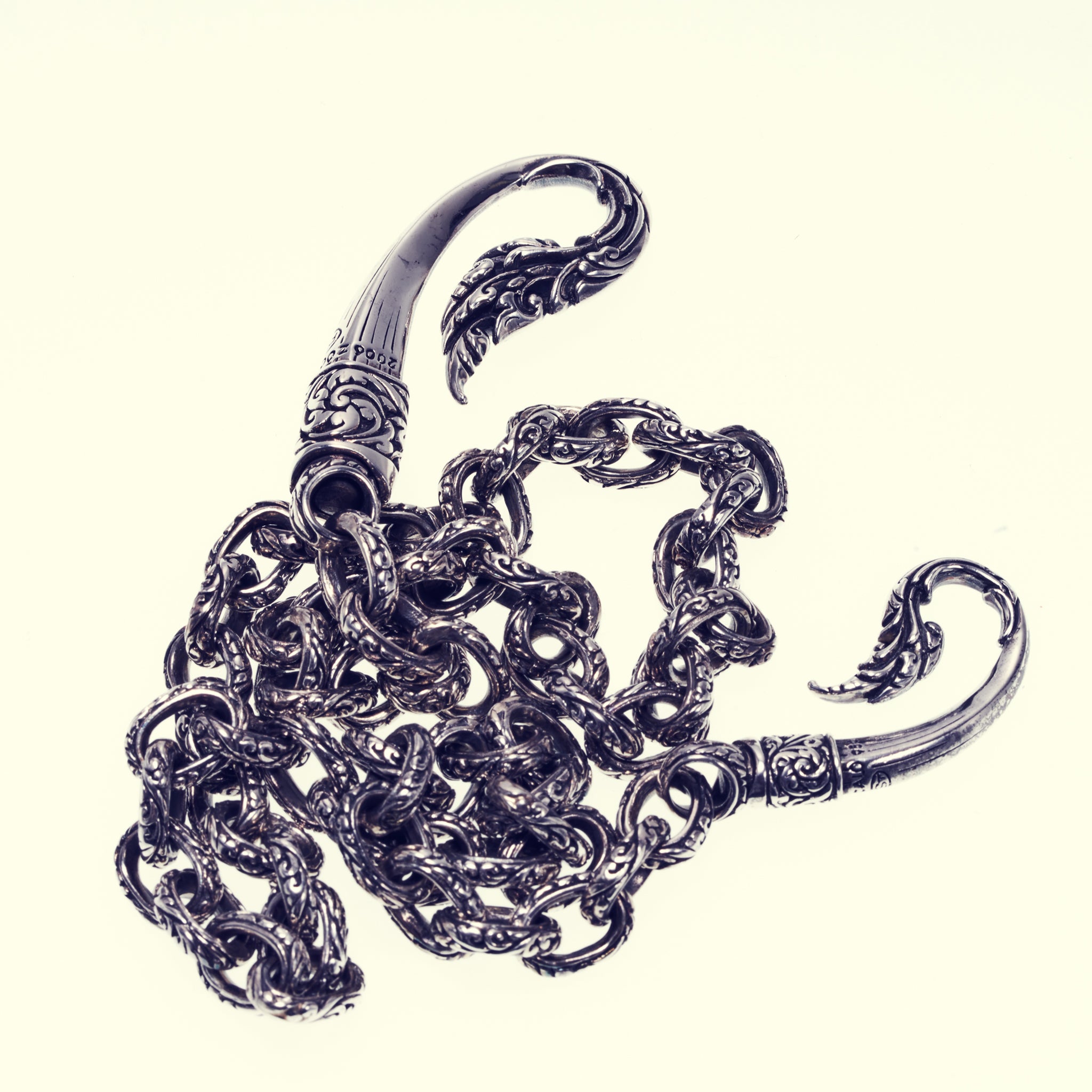 フローラルデザイン ウォレットチェーン　ch風 Fang of Ivy Wallet Chain (60cm)｜ファングオブフレイム・ウォレット