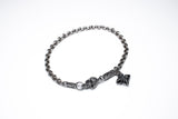 Charm Lock Bracelet : Tibetan Monk Skull-ZOCALO.JAPAN