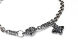 Charm Lock Bracelet : Tibetan Monk Skull-ZOCALO.JAPAN