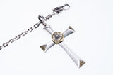 Eye of Providence Cross Pendant : White CZ-ZOCALO.JAPAN