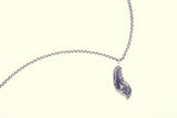Phoenix Tail Feather : S (White CZ)-ZOCALO.JAPAN