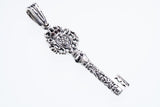 Antique Key : Type3 (Garnet & Sapphire)-ZOCALO.JAPAN