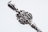 Antique Key : Type3 (S) (White CZ)-ZOCALO.JAPAN