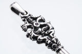 Antique Key : Type1 (Garnet & Sapphire)-ZOCALO.JAPAN