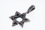 Jewish Star Pendant : S (Garnet)-ZOCALO.JAPAN