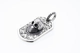 Tibetan Smile Skull Dog Tag-ZOCALO.JAPAN