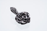 Elegant Rose Pendant : L (White Diamond)-ZOCALO.JAPAN