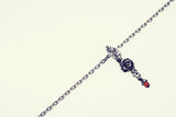 Jeweled Rose Pendant : (Garnet)-ZOCALO.JAPAN