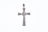 Eye of Providence Cross Pendant : White CZ-ZOCALO.JAPAN