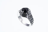 Islamic Round Ring : S (Black Star)-ZOCALO.JAPAN