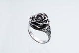 Elegant Rose Ring : L (White Diamond)-ZOCALO.JAPAN