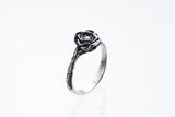 Elegant Rose Ring : S (White Diamond)-ZOCALO.JAPAN