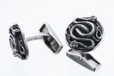 Double Snake Cufflinks-ZOCALO.JAPAN