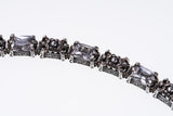 Islamic Bracelet : S (White CZ / 16.5cm)-ZOCALO.JAPAN