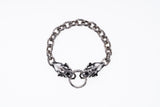 Saber Toothed Tiger Facing Bracelet : L (22cm)-ZOCALO.JAPAN