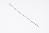 Tiny Pyramid Studs Bracelet : Edged / L (19.5cm)-ZOCALO.JAPAN
