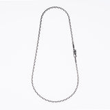 Anchor Square Necklace (L)-ZOCALO.JAPAN