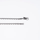 Anchor Square Necklace (L)-ZOCALO.JAPAN