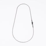 Anchor Square Necklace (S)-ZOCALO.JAPAN