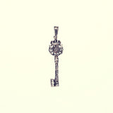 Antique Key : Type3 (S) (White CZ)-ZOCALO.JAPAN