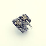 CBD Feather Ring-ZOCALO.JAPAN