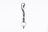 Tibetan Dragon Dorje Key Chain:Silver-ZOCALO.JAPAN