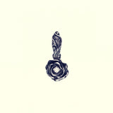 Elegant Rose Pendant : S (White Diamond)-ZOCALO.JAPAN