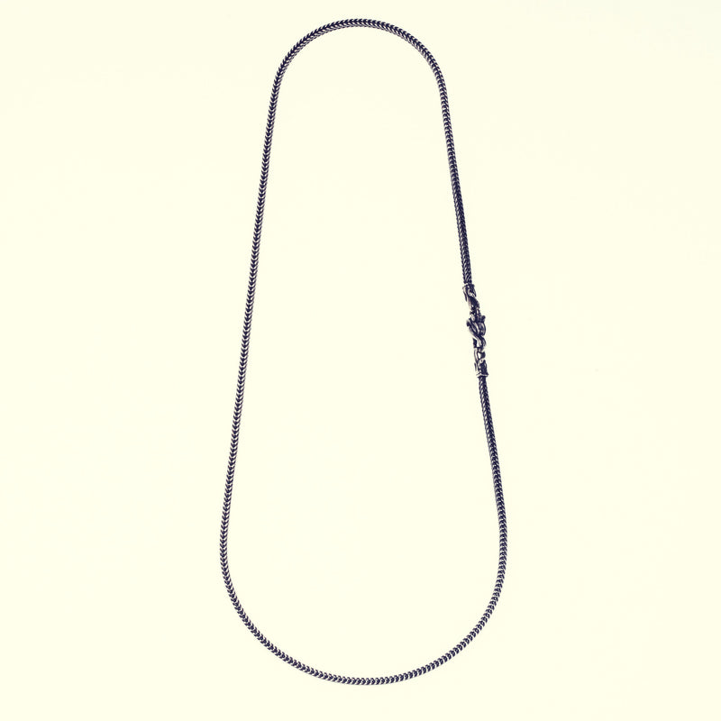 Herringbone Necklace (M)-ZOCALO.JAPAN