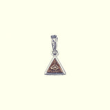 Eye of Providence Charm : (White CZ)-ZOCALO.JAPAN