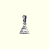 Eye of Providence Charm : (White CZ)-ZOCALO.JAPAN