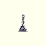 Eye of Providence Charm : (Black CZ)-ZOCALO.JAPAN