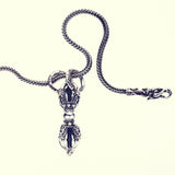 Tibetan Dragon Dorje : Necklace Chain Set-ZOCALO.JAPAN