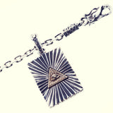 Eye of Providence Plate Pendant-ZOCALO.JAPAN