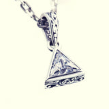 Eye of Providence Charm : (White CZ)-ZOCALO.JAPAN