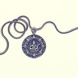 Ganesh Coin Pendant : Necklace Chain Set-ZOCALO.JAPAN