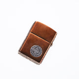 Tibetan Skull Zippo : BRONZE & SILVER-ZOCALO.JAPAN