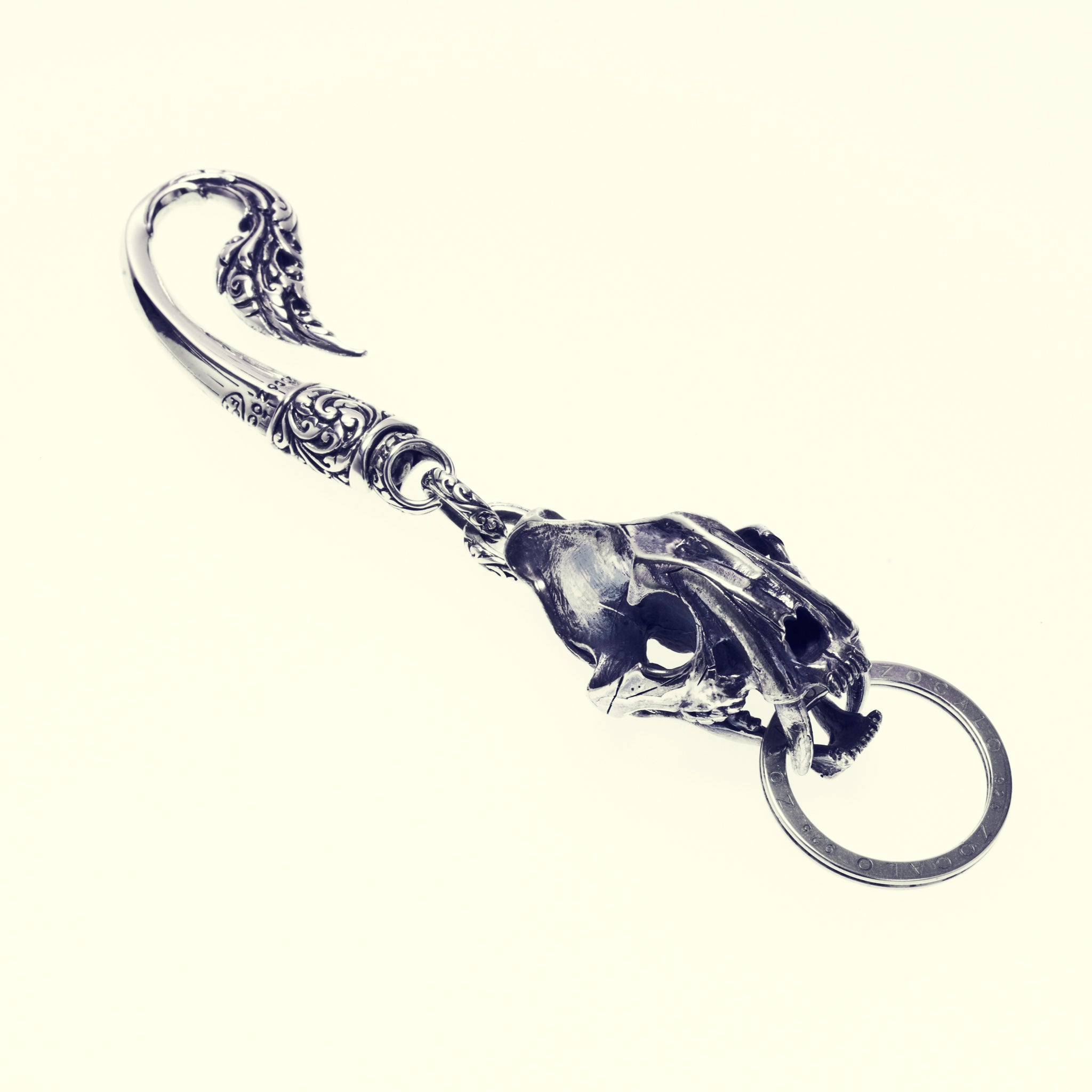 Saber Toothed Tiger Key Chain (L)｜サーベルタイガー・キー