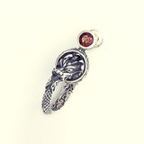 Ouroboros Dragon Stud : (Garnet)-ZOCALO.JAPAN