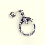 Ouroboros Dragon Stud : (Garnet)-ZOCALO.JAPAN