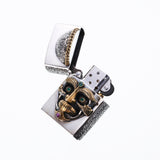 Tibetan Monk Skull Zippo : SILVER-ZOCALO.JAPAN