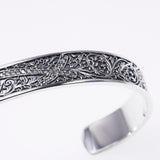 Ivy Cross Bangle : White CZ-ZOCALO.JAPAN