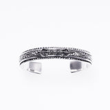 Wide Ivy Bangle (Antique Finish)-ZOCALO.JAPAN