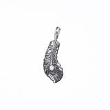 Phoenix Tail Feather Charm : (White CZ)-ZOCALO.JAPAN