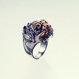 Tibetan Monkey Skull Ring-ZOCALO.JAPAN