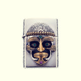 Tibetan Monk Skull Zippo : SILVER-ZOCALO.JAPAN