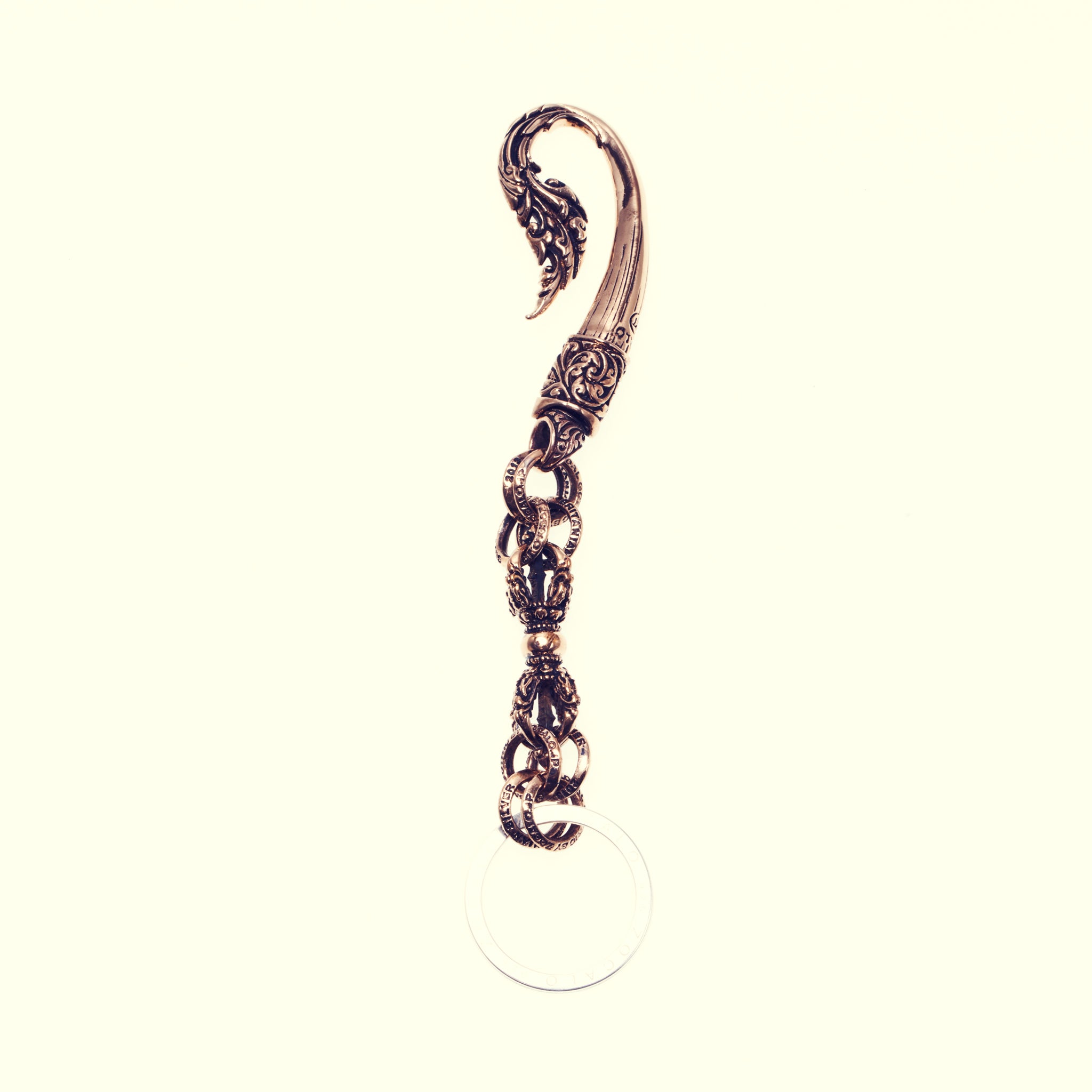 Tibetan Dragon Dorje Key Chain：Bronze｜チベタンドラゴン・ドージェ