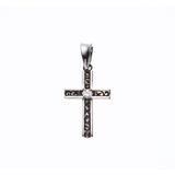 Trench Cross Pendant : S (Antique Finish)-ZOCALO.JAPAN