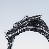 Ouroboros Dragon Ring (L)-ZOCALO.JAPAN
