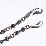 Tibetan Dragon Dorje Wallet Chain : (60cm)-ZOCALO.JAPAN