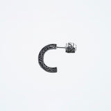 Galuchat Hoop Ear Stud-ZOCALO.JAPAN